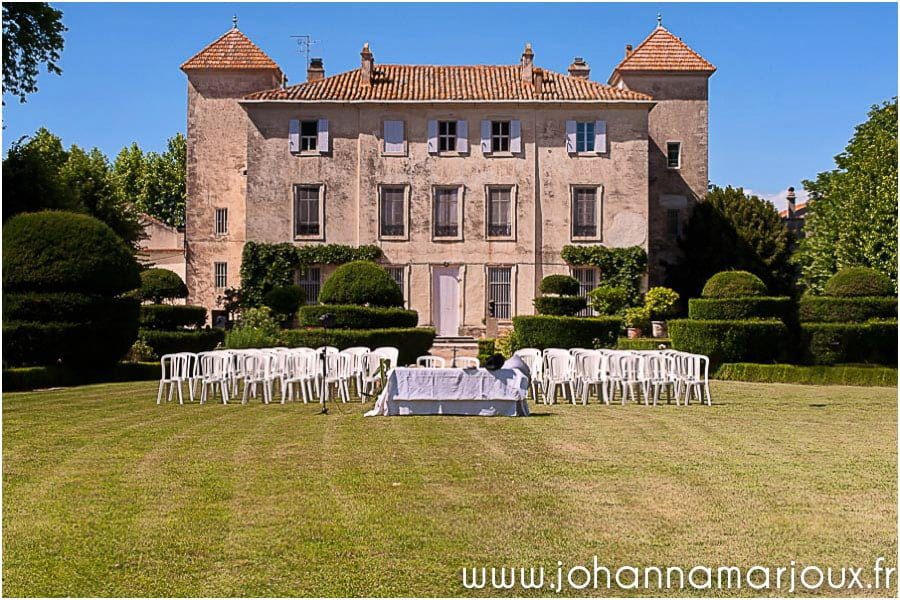 016- Mariage chateau de Lacoste - Nimes