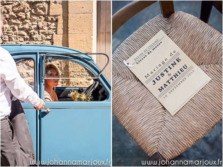 017-Mariage Justine et Mathieu- Nimes - Mairie et Eglise-Collias