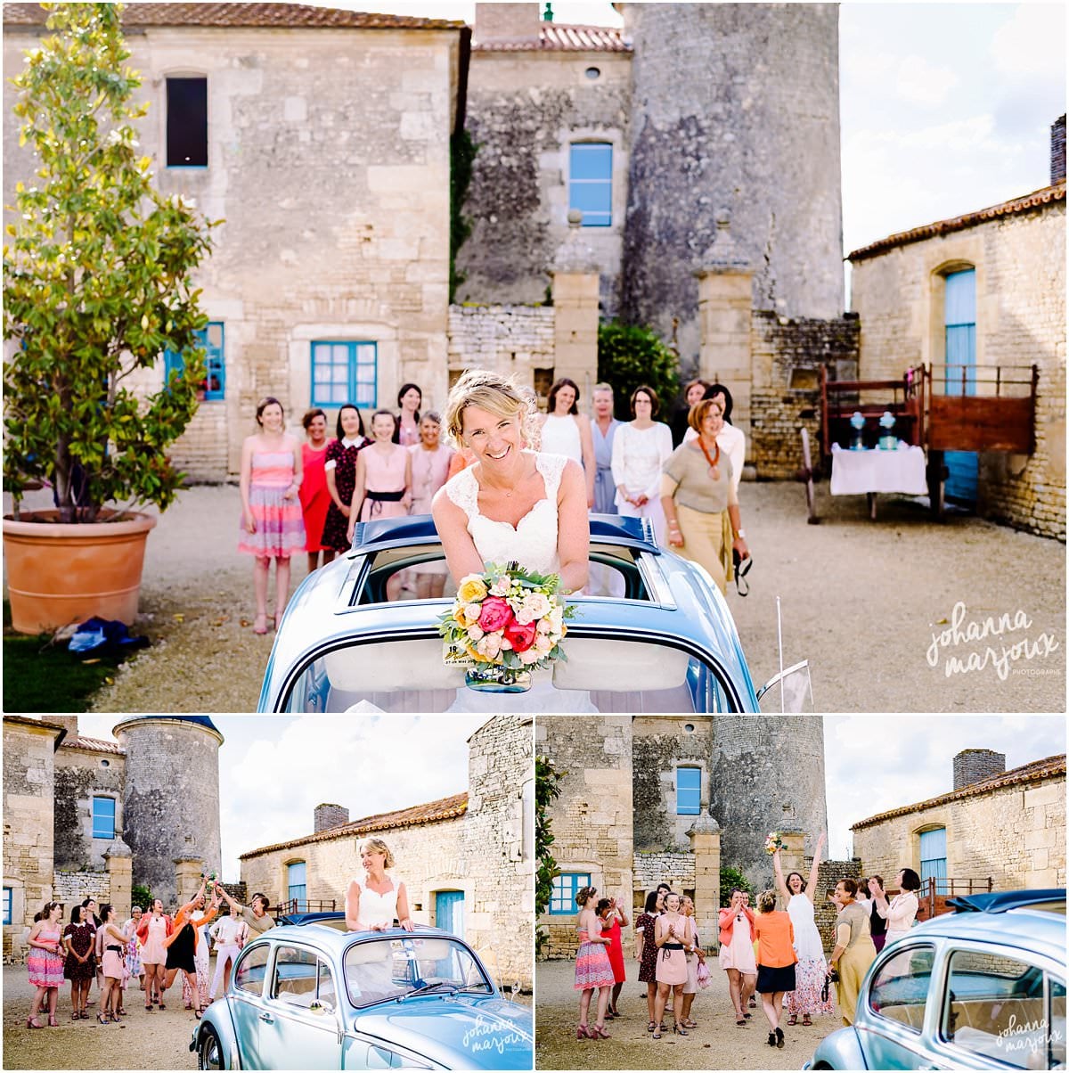 003 un mariage tout en couleur au chateau de la Chevallerie