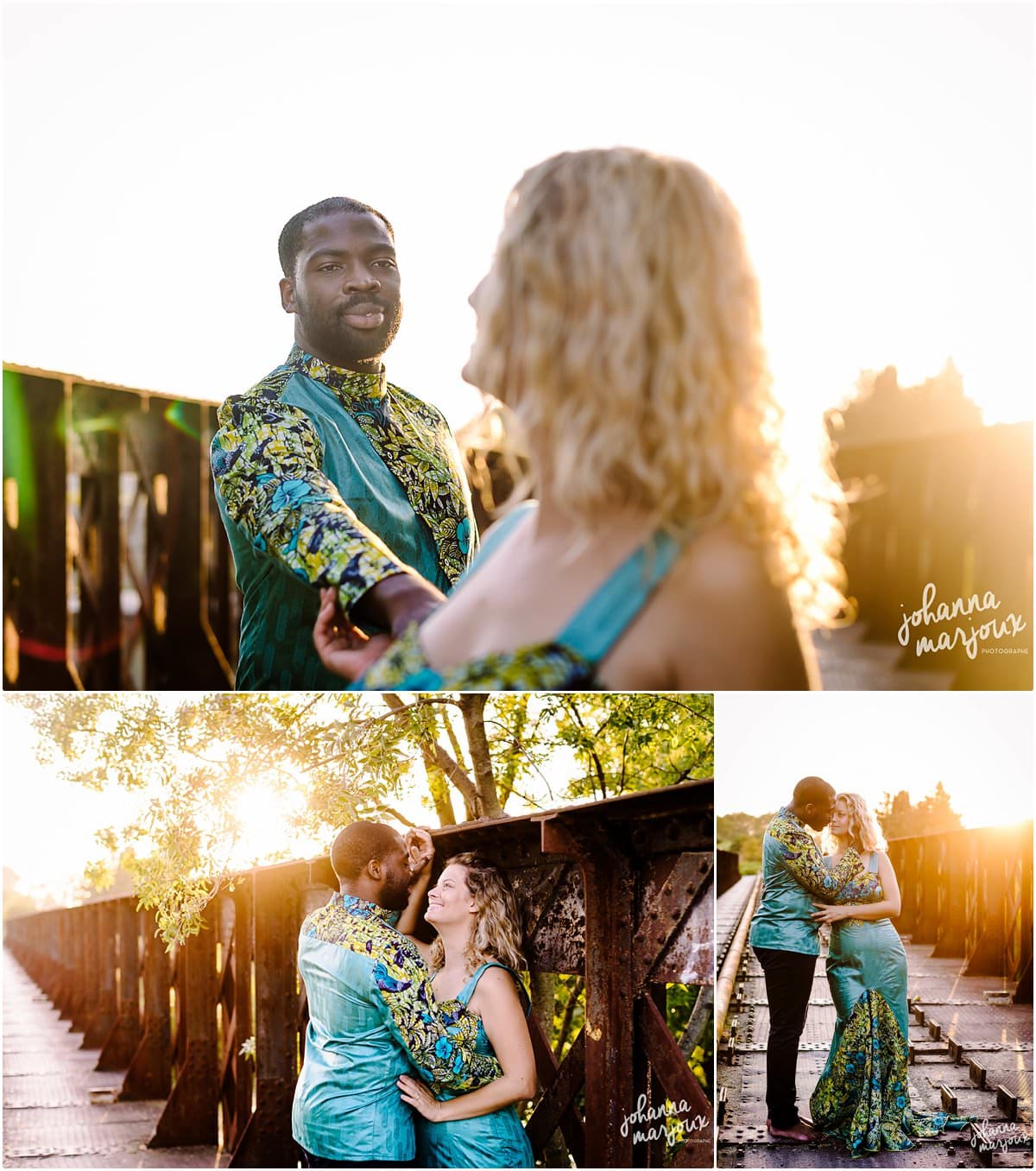 Séance photo en tenue traditionnelle du Togo à Montpellier