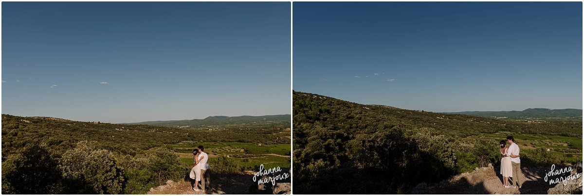 Séance photo de couple dans l'Hérault