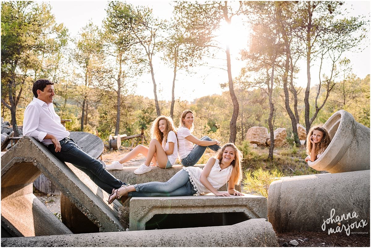 Séance photo de famille à Montpellier