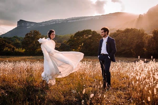 Photos de mariage au Mas des Violettes dans l'Hérault