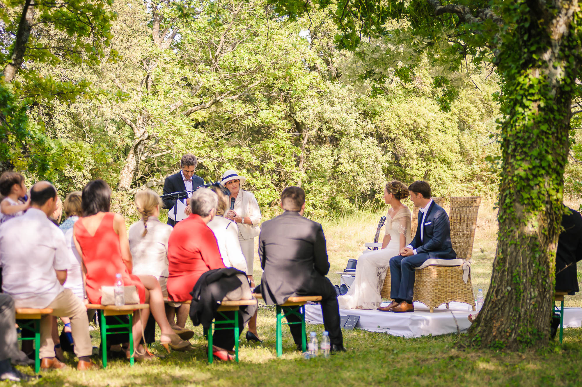 Cérémonie de mariage en Provence