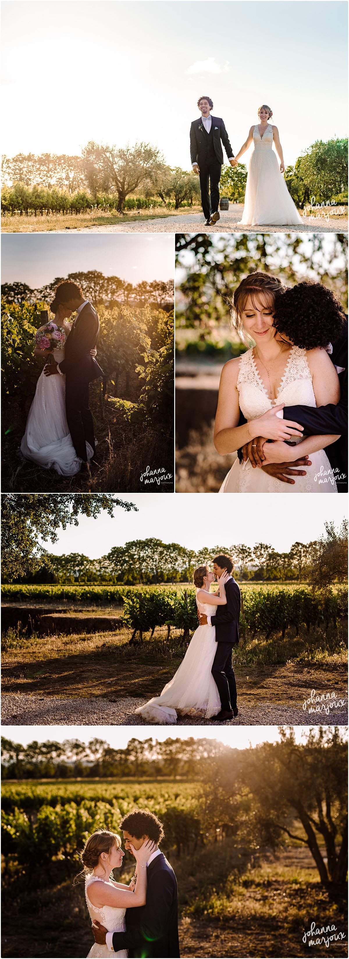 Photo de couple lors d'un mariage à la Grande Sieste