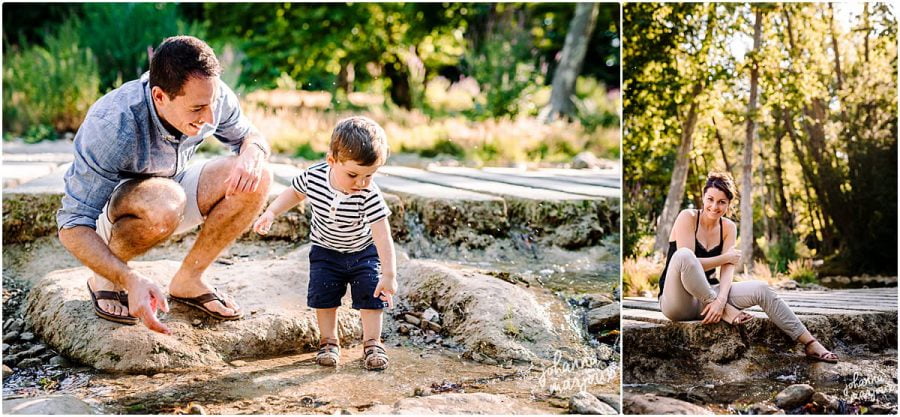 Enfant avec ses parents photographe à Montpellier