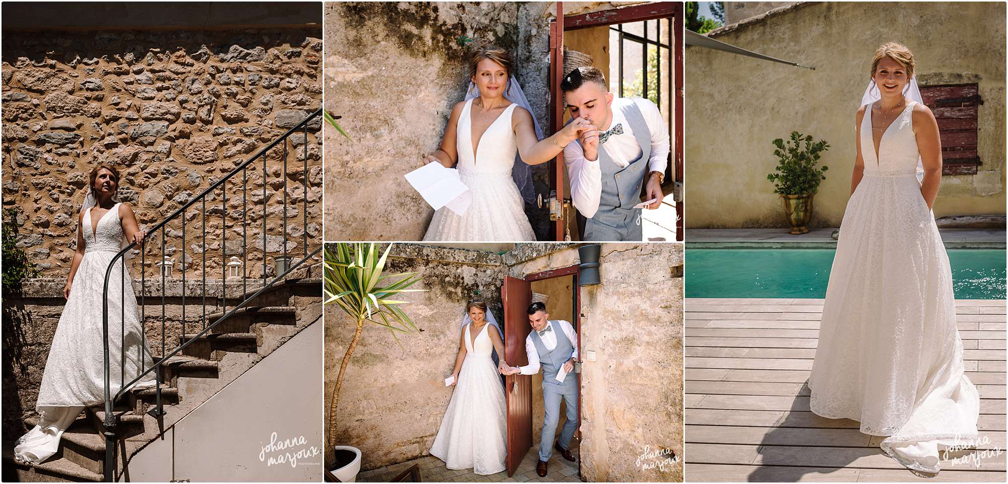 Mariage First Look au Domaine des Moures