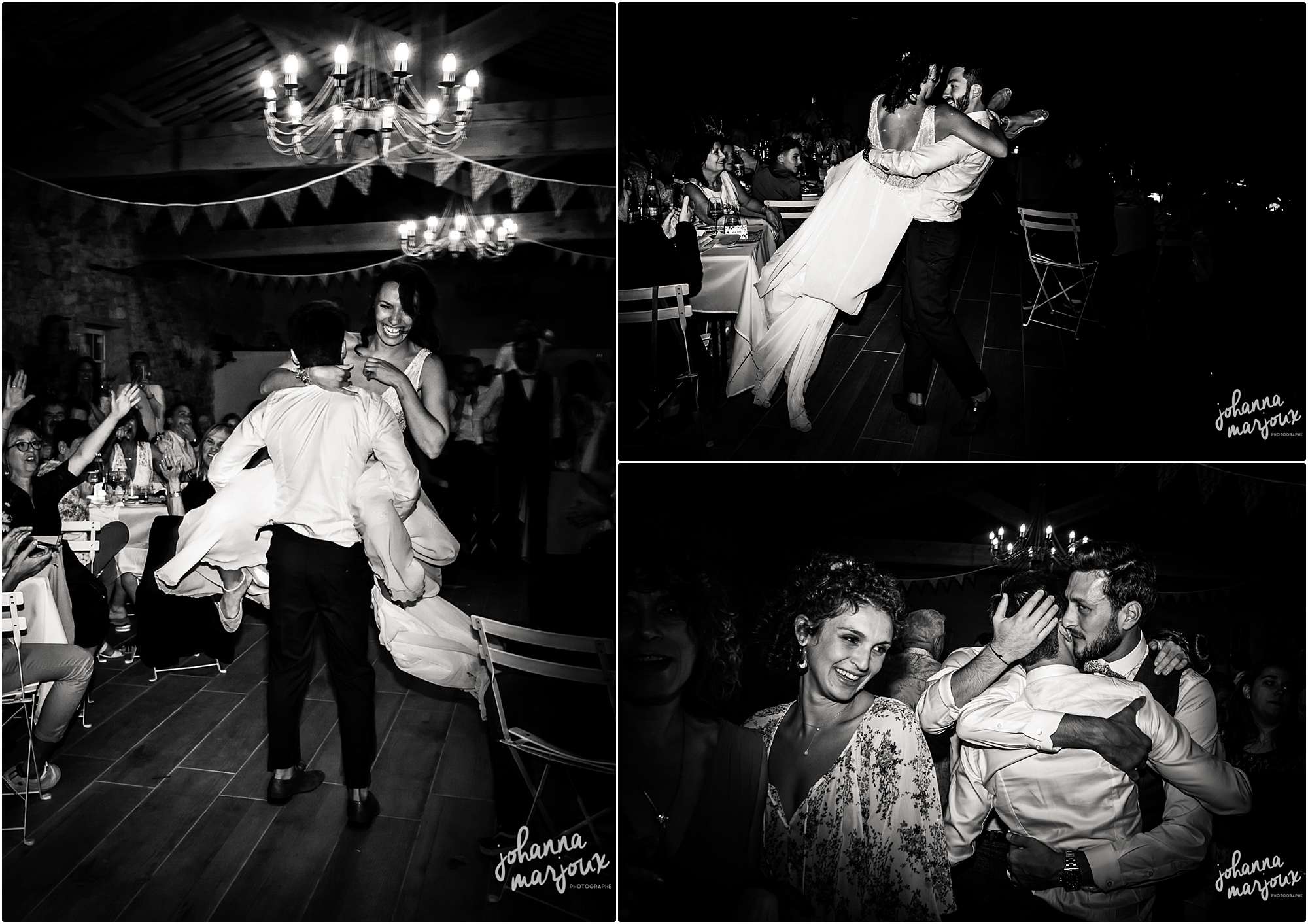 Première danse lors d'un mariage à la Bastide de Lussan