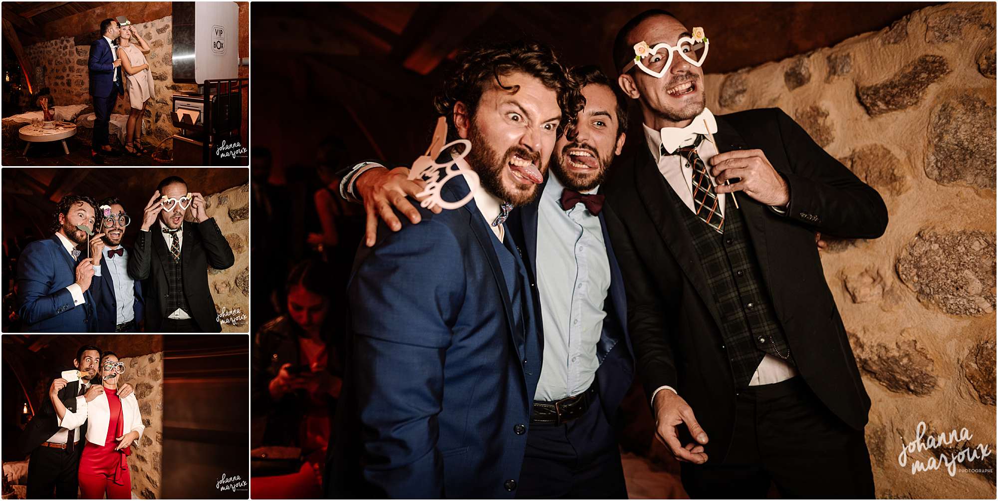 photobooth lors d'un mariage dans le gard