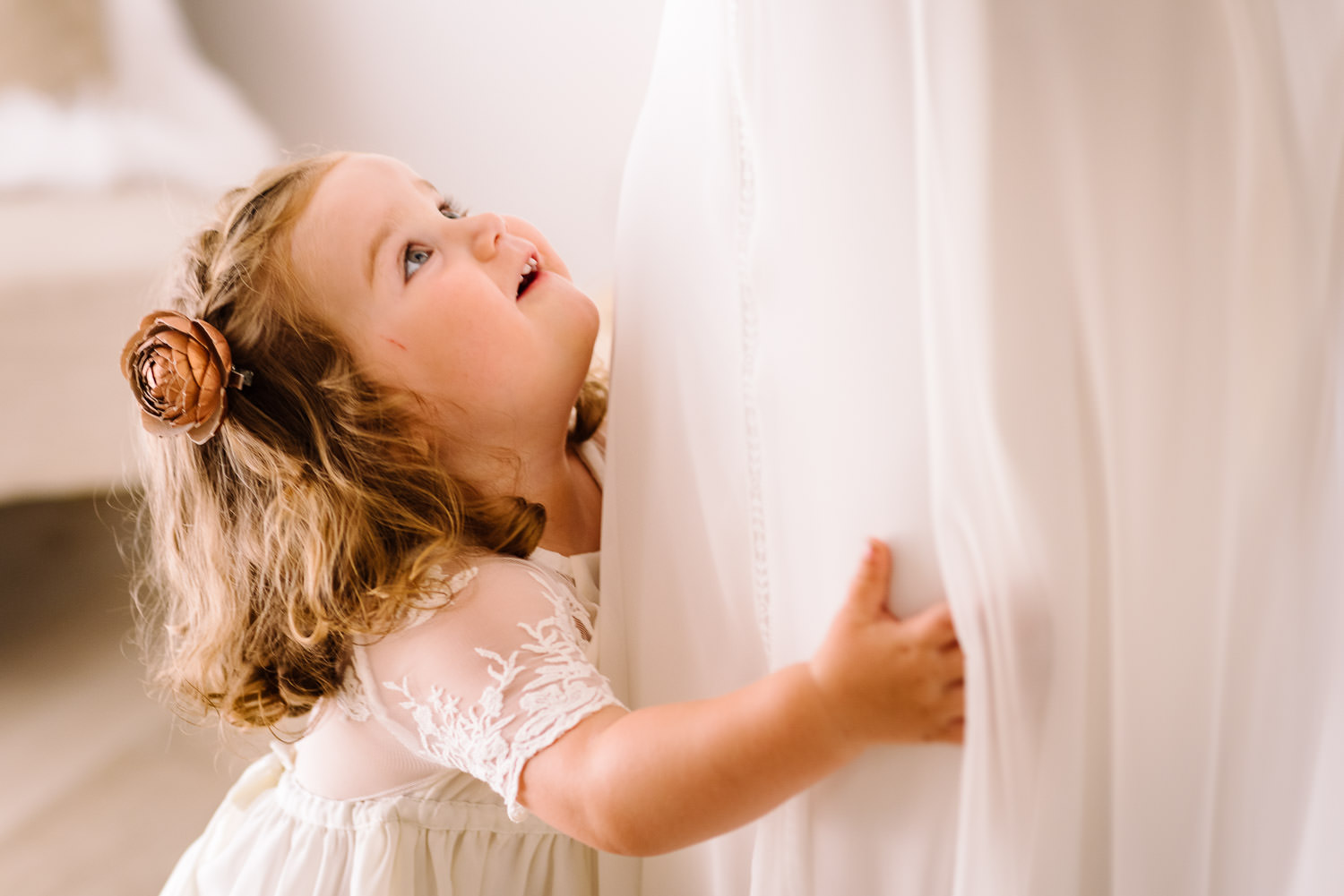 Petite fille lors d'un mariage à Montpellier