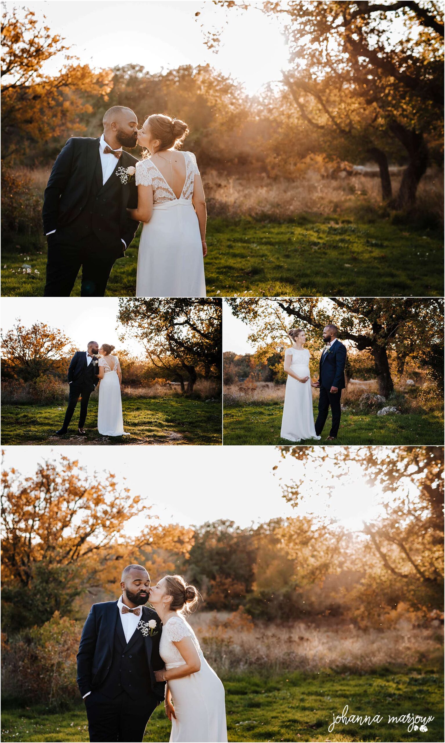 séance photo après le mariage à Montpellier
