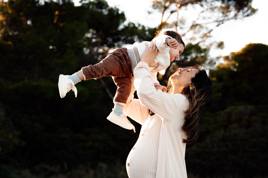 photo de grossesse en famille à Montpellier