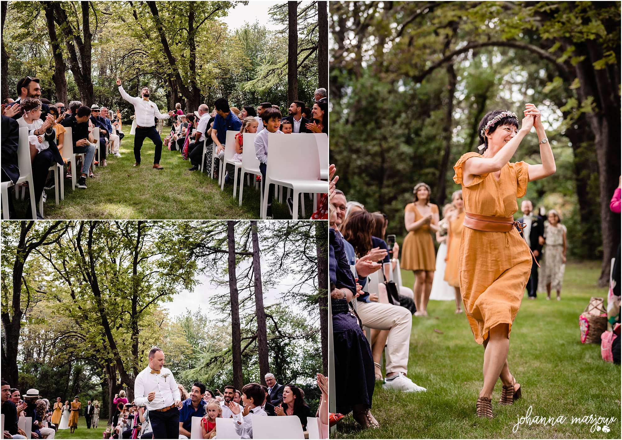 Cérémonie de  mariage au Château Saint Martin de Graves