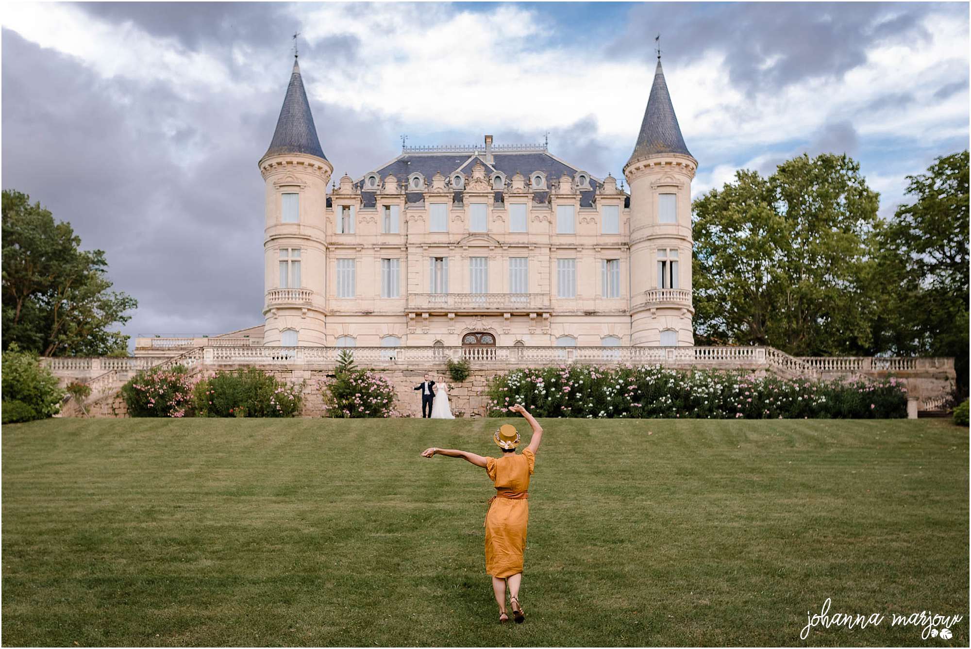 Mariage dans un château à Pézenas