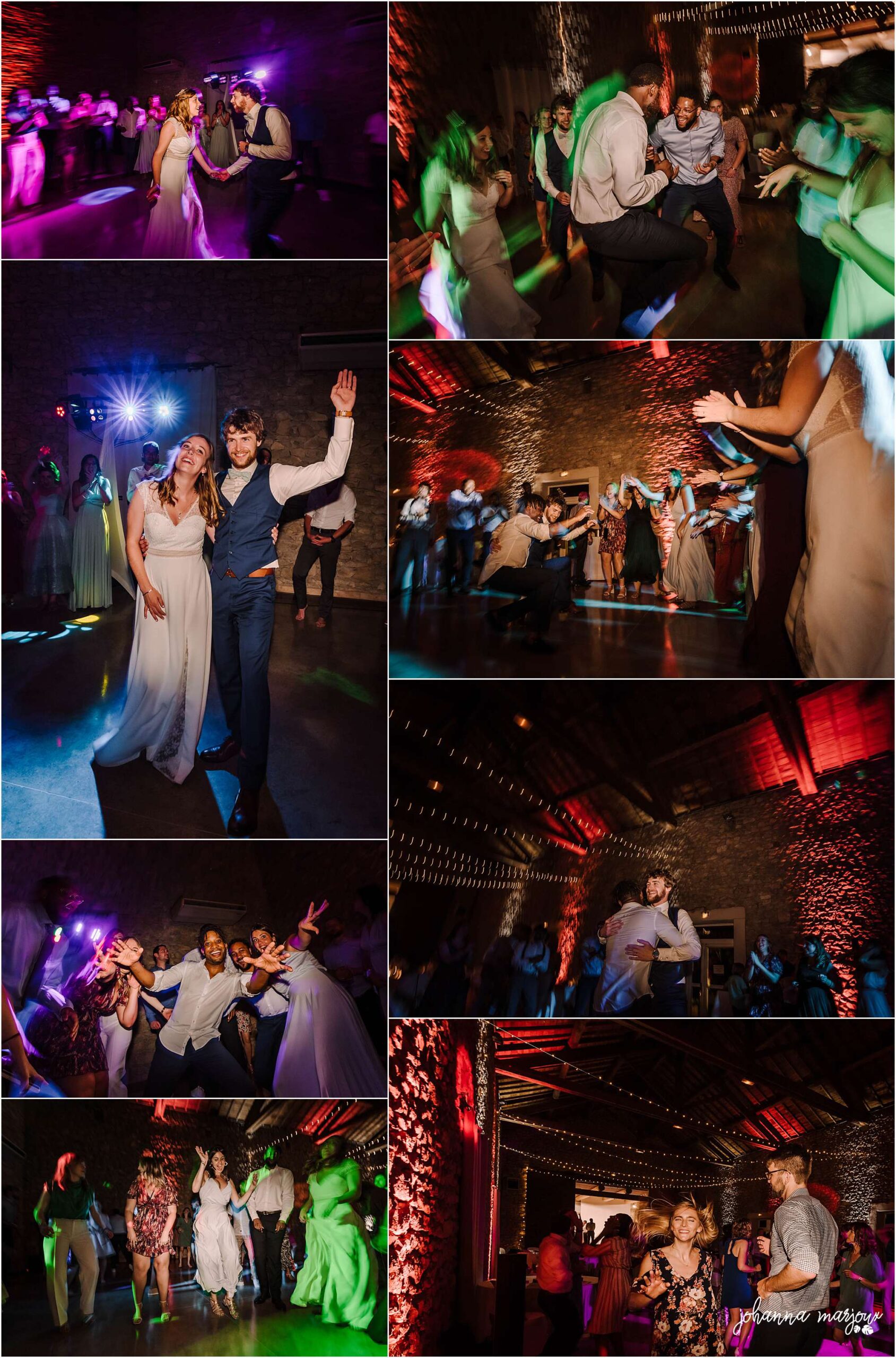 Dancefllor lors d'un mariage au Domaine de la Baraque de Sérignac