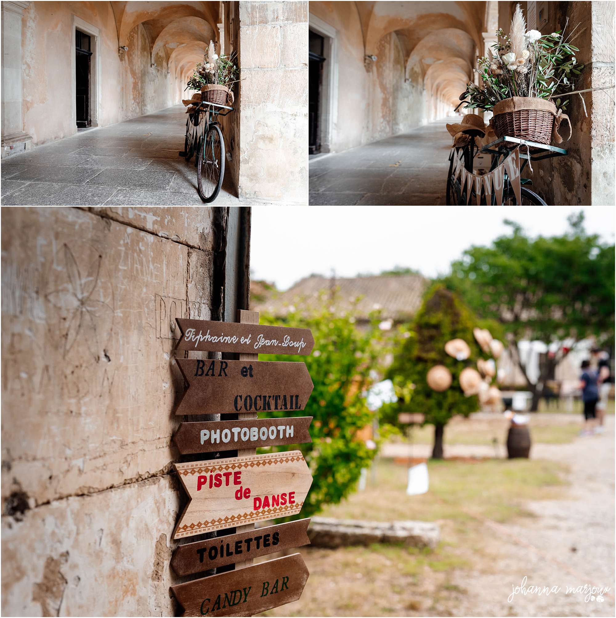 Décoration de mariage dans le Gard