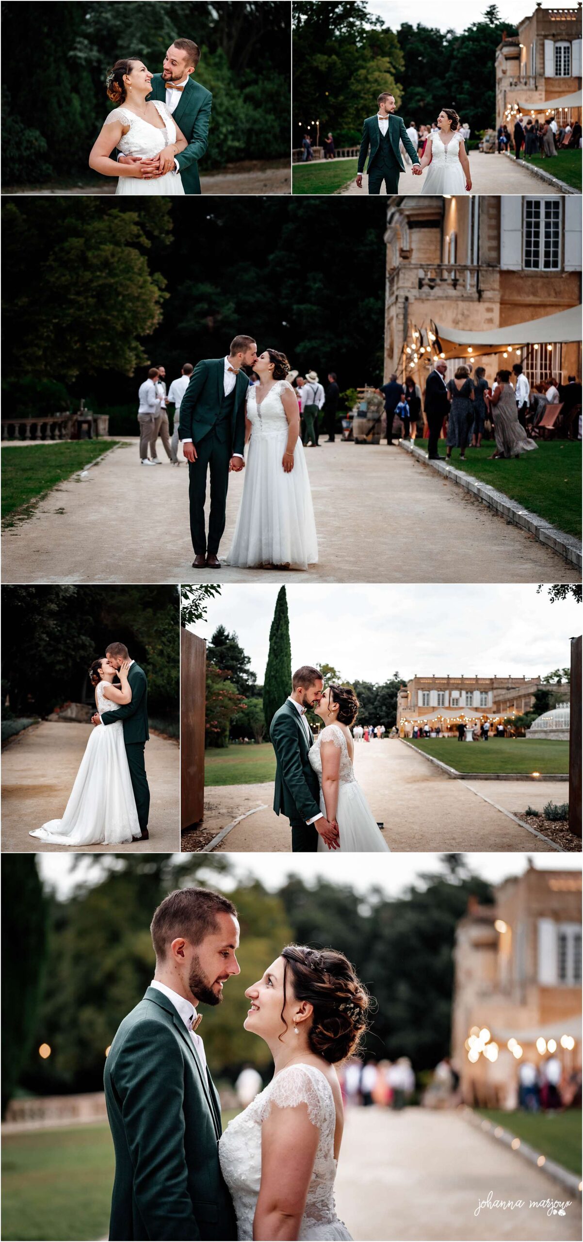 Photos de mariage au Domaine de Rieucoulon