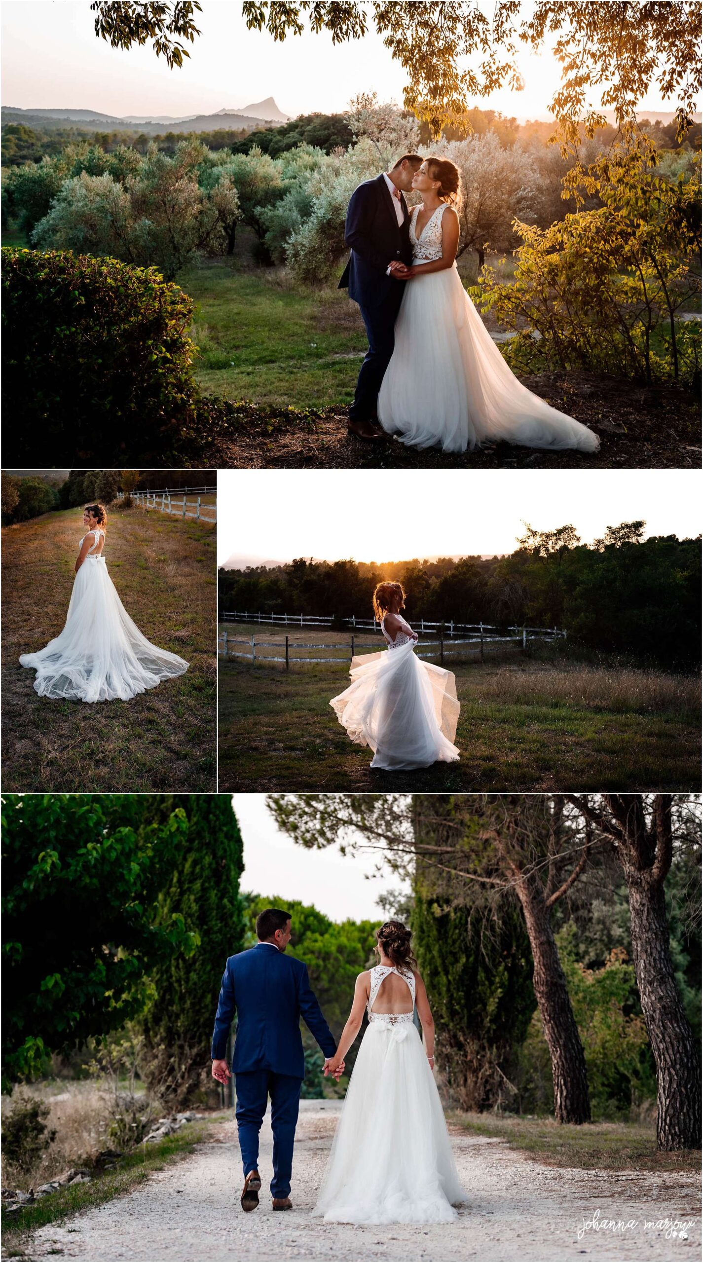 Photographe de mariage au Mas St Germain