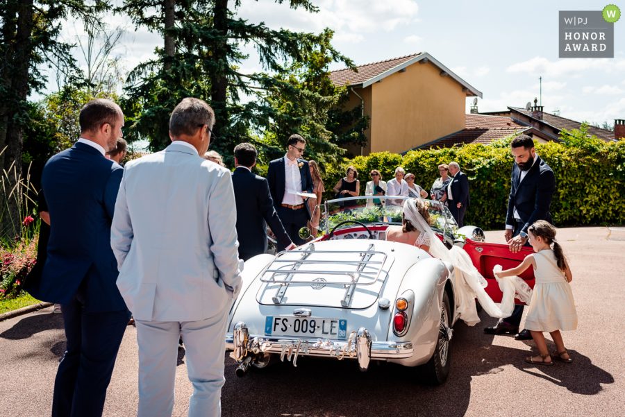 Récompense photos de la mairie lors d'un mariage à Montpellier