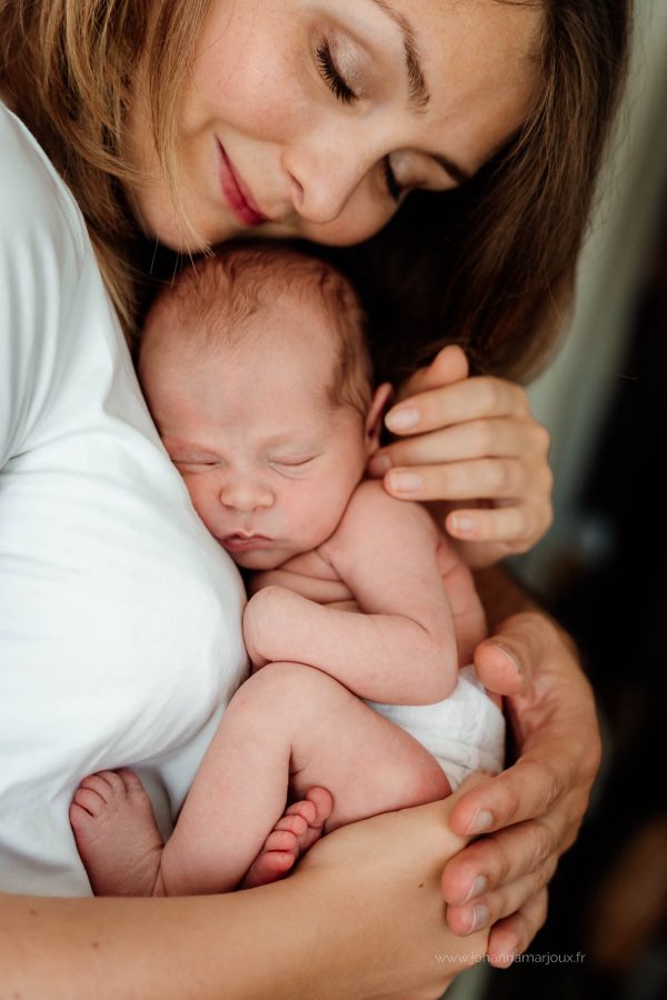Maman et son bébé à Montpellier