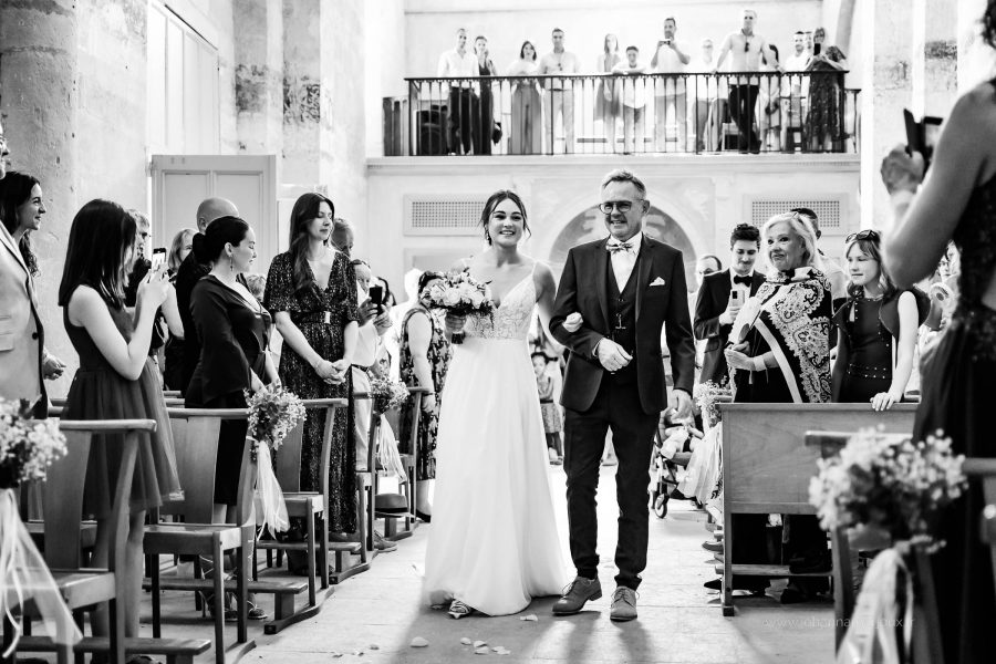 Cérémonie religieuse de mariage à Gallargues le Monteux