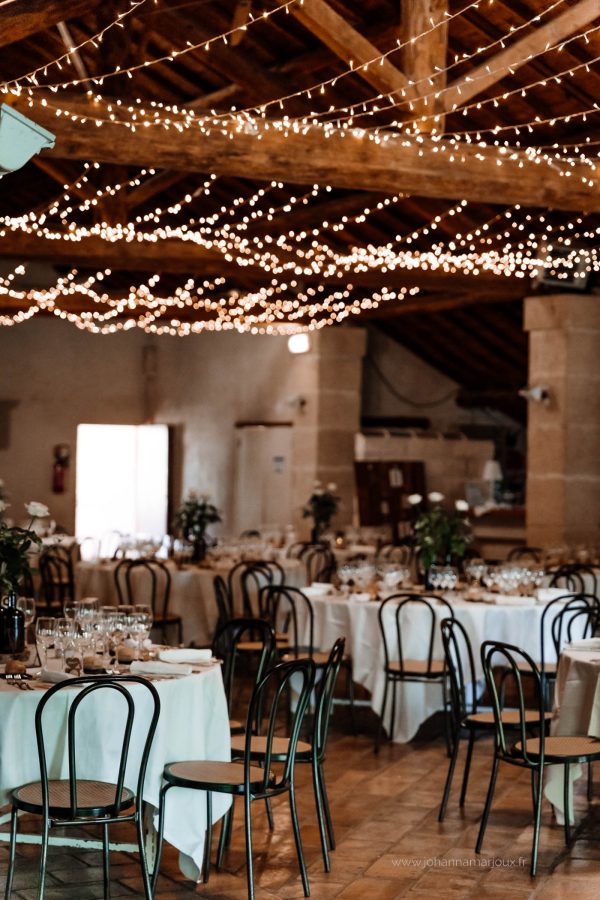 Salle de mariage au Mas de la Mourade