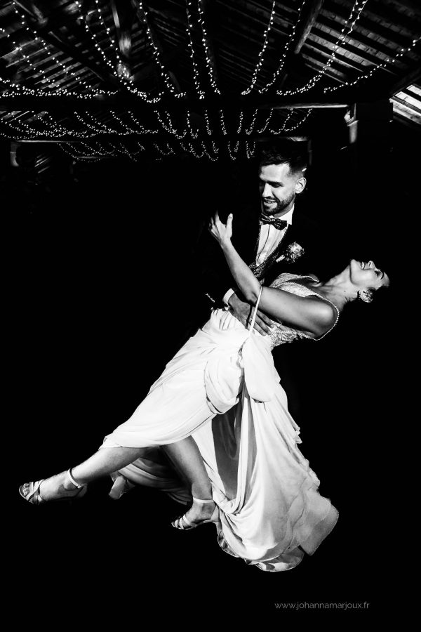 Première danse lors du mariage à Nimes