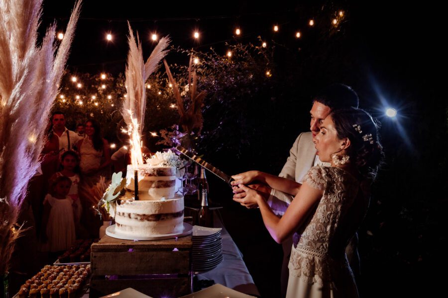 Pièce Montée lors d'un mariage