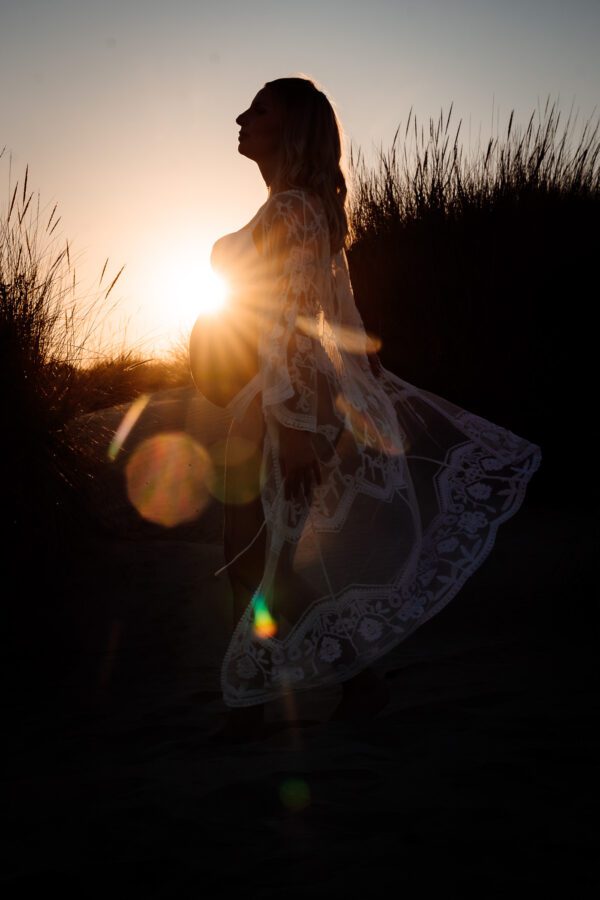 Grossesse en extérieur Montpellier dans les rues de Montpellier